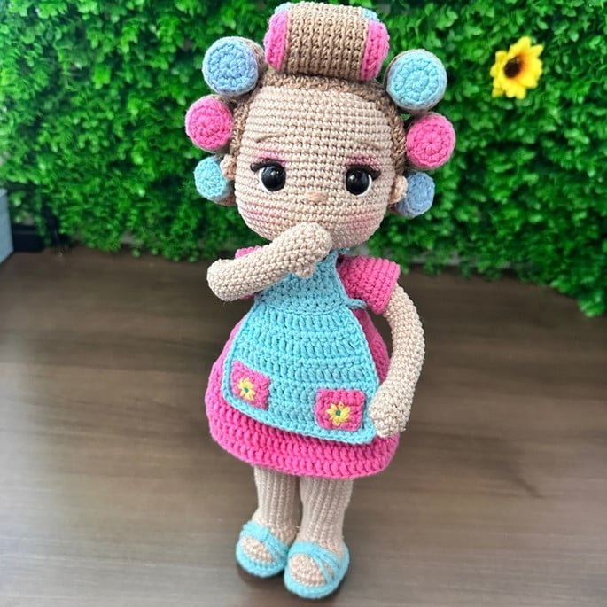 Boneca Amigurumi 3