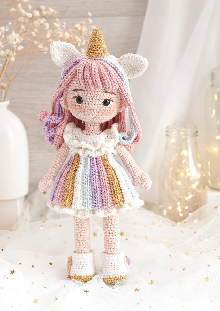 Boneca Amigurumi 8