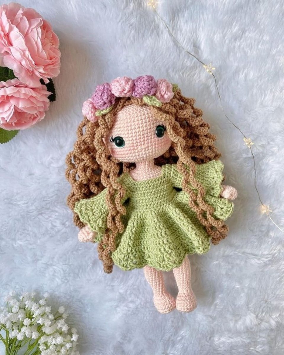 Boneca Amigurumi 9
